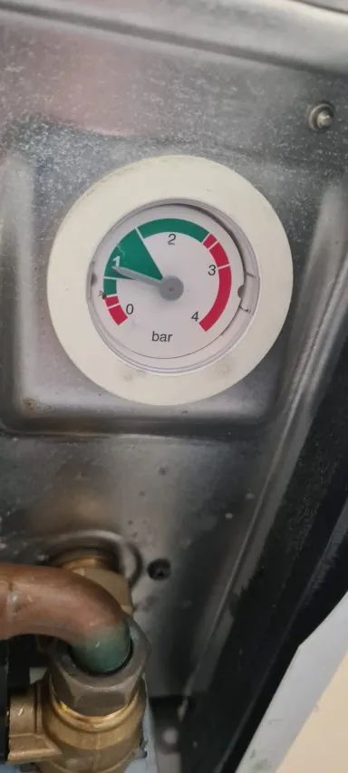 Failed expansion vessel