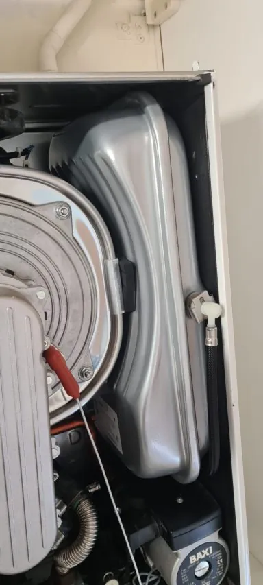 New expansion vessel fitted