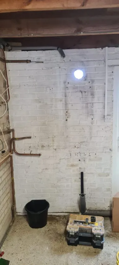 Old hot water cylinder