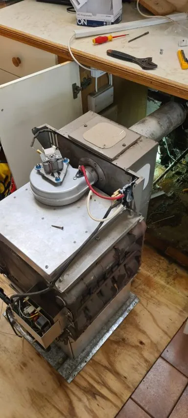 Boiler change complete