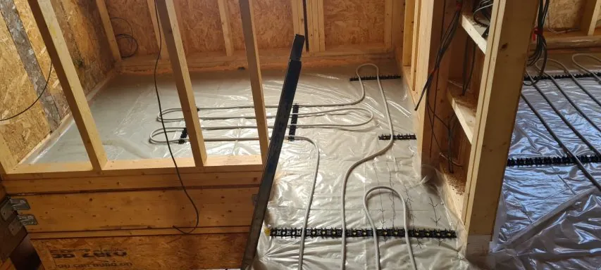 Continuous pipe pattern