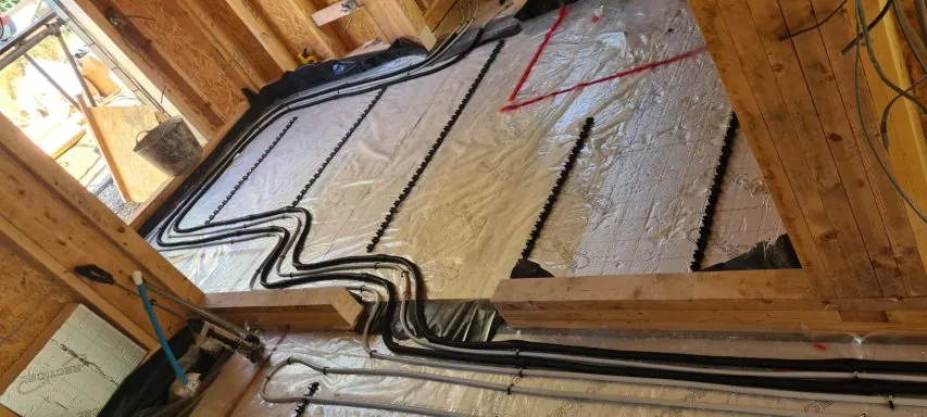 Mid-install pipe coverage