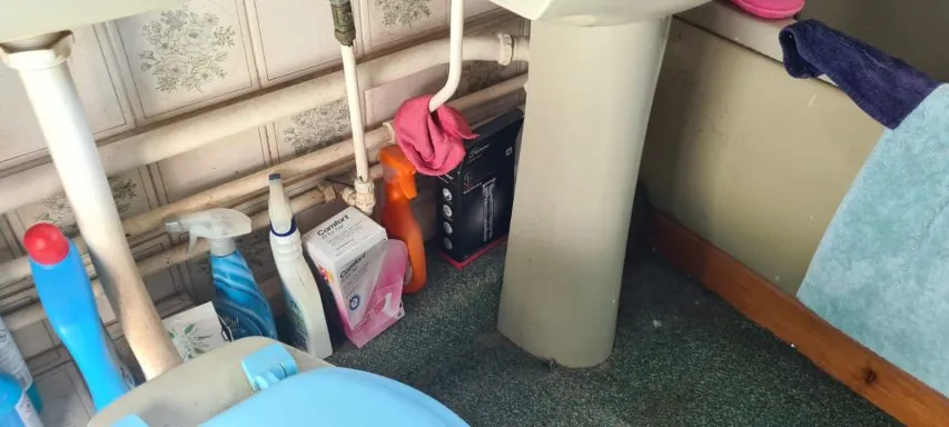 Old bathroom before renovation